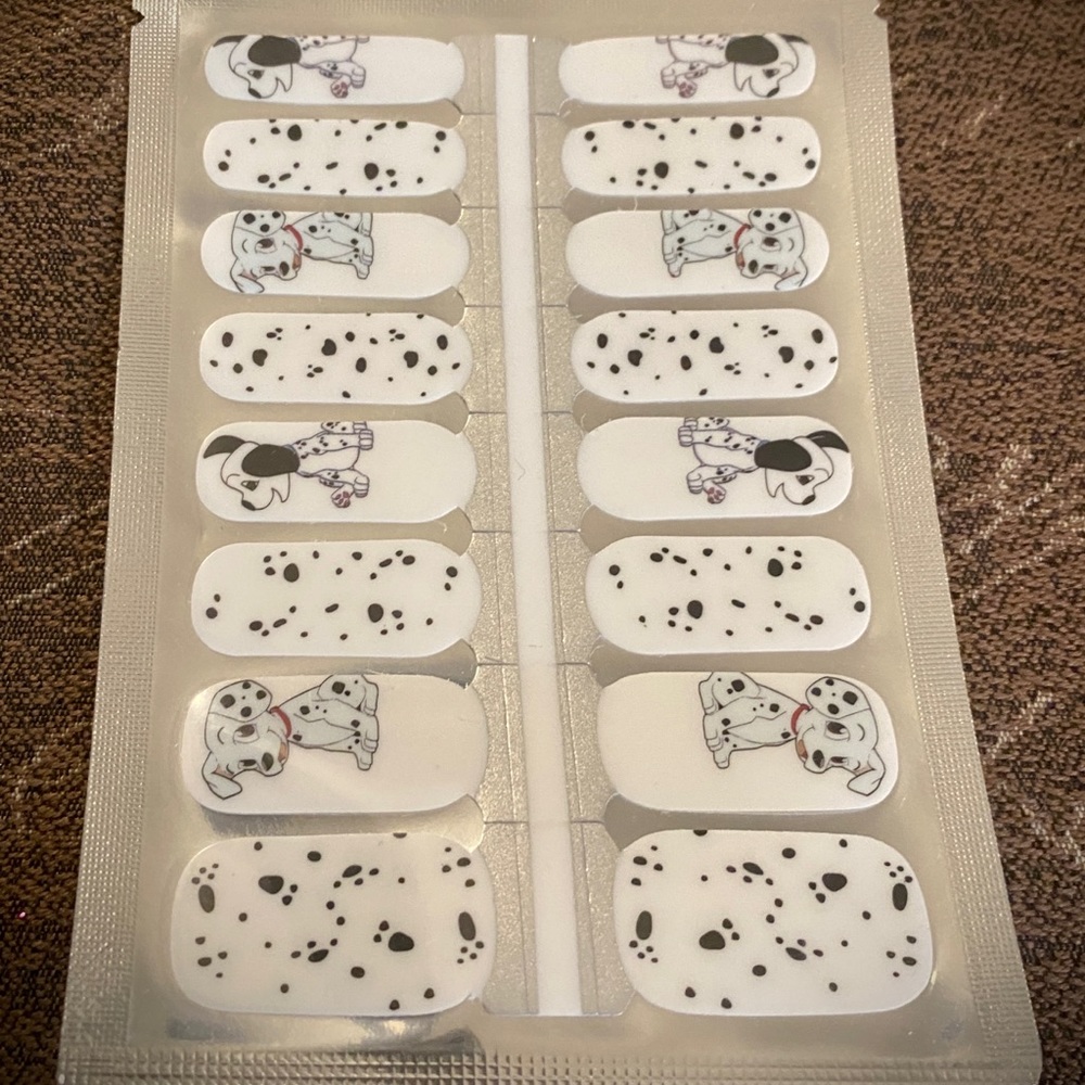 REAL NAIL POLISH STRIPS - Dalmatians (rare)